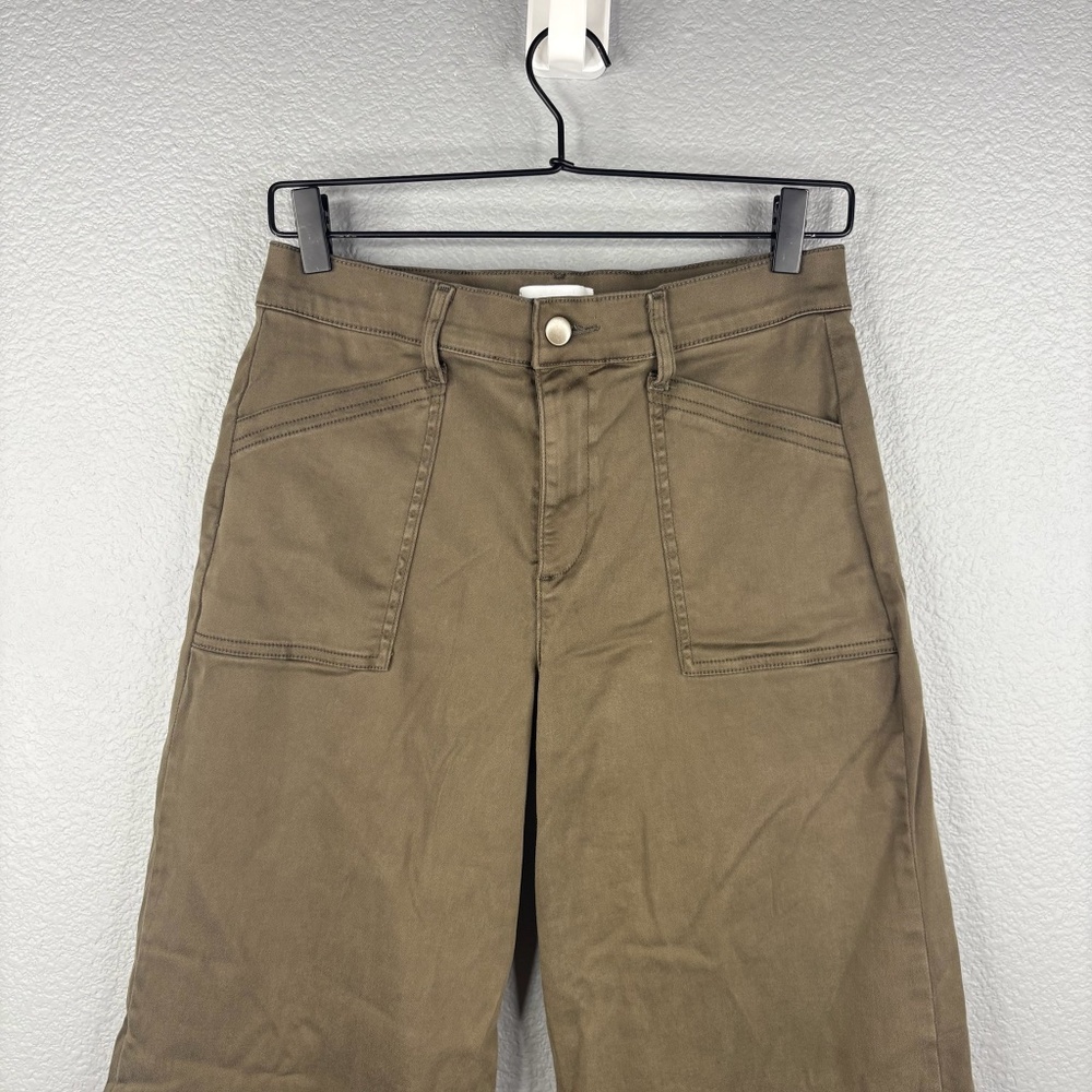 Evereve Brown Wide Leg Soft & Strechy Pants - Picture 2 of 9